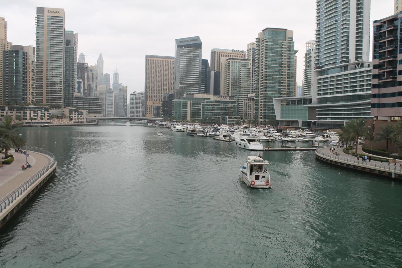 Newly Furnished One Bedroom Apartment Next To Metro & Beach In Marina Residence دبي المظهر الخارجي الصورة