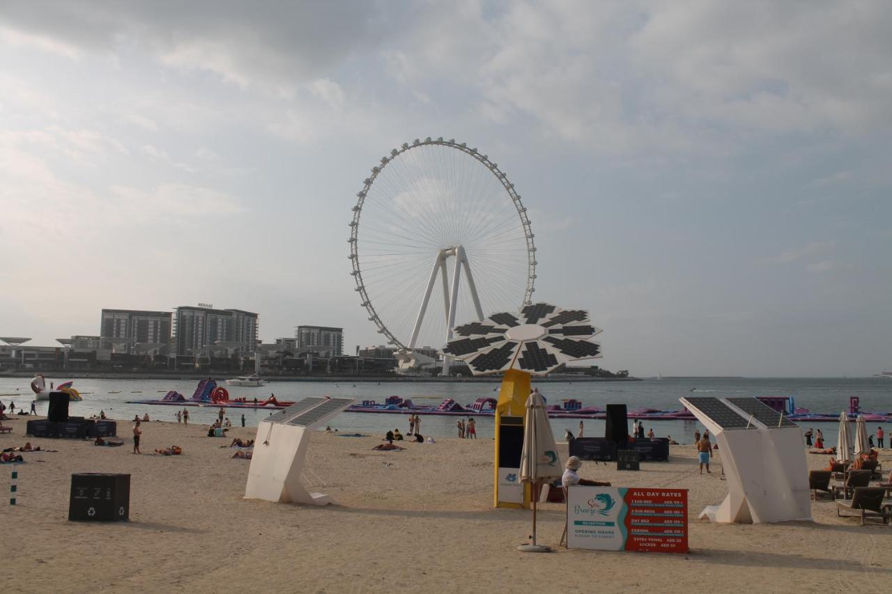 Newly Furnished One Bedroom Apartment Next To Metro & Beach In Marina Residence دبي المظهر الخارجي الصورة