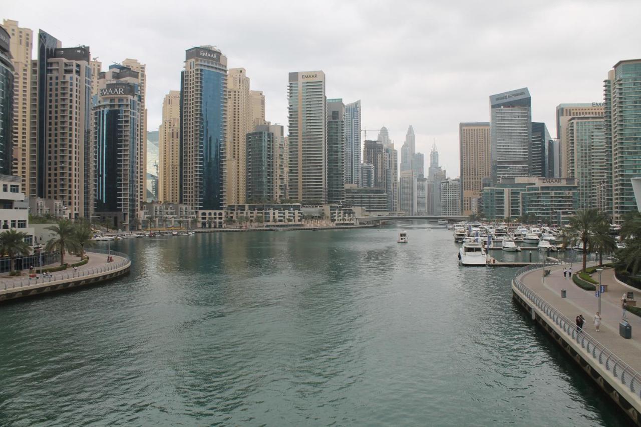 Newly Furnished One Bedroom Apartment Next To Metro & Beach In Marina Residence دبي المظهر الخارجي الصورة