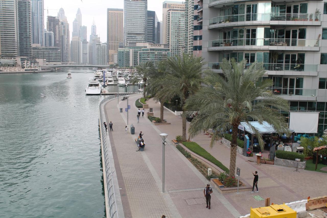 Newly Furnished One Bedroom Apartment Next To Metro & Beach In Marina Residence دبي المظهر الخارجي الصورة